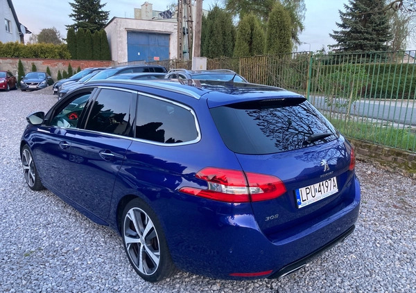 Peugeot 308 cena 34900 przebieg: 288000, rok produkcji 2014 z Puławy małe 121